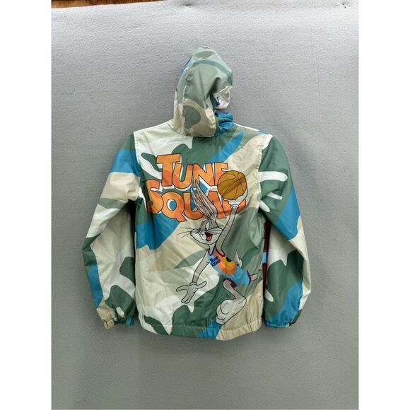 Members Only Space Jam A New Legacy Kids Camo Tune Squad Jacket Multicolor 10/12 - Picture 3 of 8